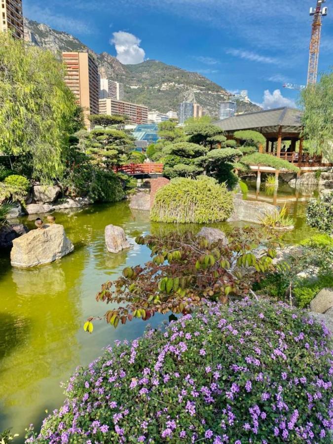 Luxurious Flat At 5 Min By Walk To Monaco, Free Parking And Sea View Apartamento Beausoleil Exterior foto