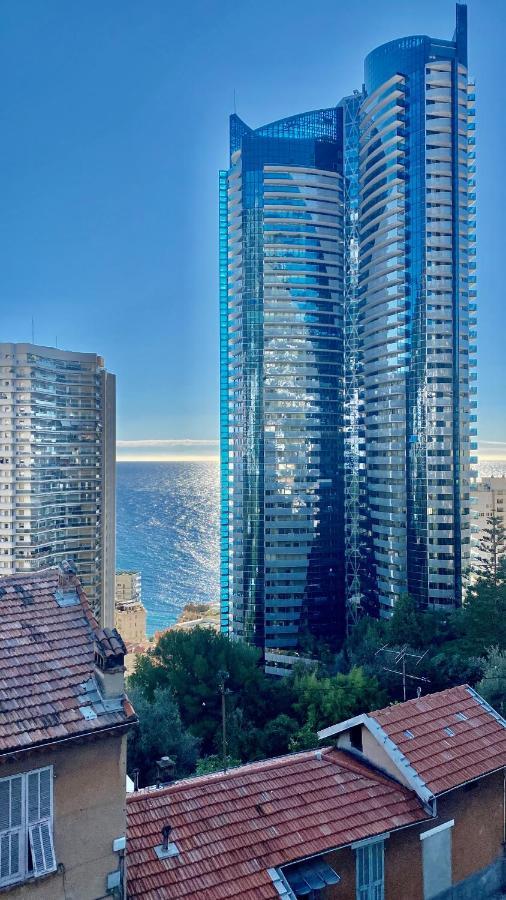 Luxurious Flat At 5 Min By Walk To Monaco, Free Parking And Sea View Apartamento Beausoleil Exterior foto